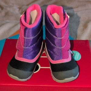 Box#6  See Kai Run Purple and Pink Kids Snow Boots 🥾